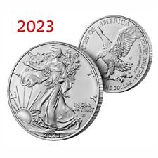 Moneda de plata American Eagle 1 oz plata 2023 EE. UU. One Dollar 1 oz 999 segunda mano  Embacar hacia Argentina