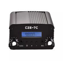 Transmissor FM igreja 7/1W mini estação de rádio estéreo PLL preto com antena CZE7C comprar usado  Enviando para Brazil