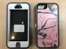 Usado, Capa OtterBox Defender Series para iPhone 5 5s em RealTREE rosa/cinza/branco comprar usado  Enviando para Brazil