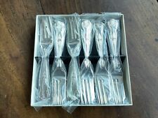 silver cake forks for sale  TRURO