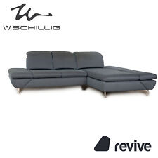Willi Schillig Taoo Fabric Corner Sofa Blue Recamiere Right Manual Function na sprzedaż  Wysyłka do Poland