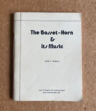 Basset horn music for sale  EDINBURGH