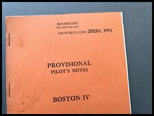 Original pilot notes for sale  TONBRIDGE