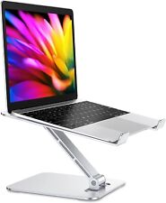 Suporte dobrável para laptop, altura ajustável ergonômico suporte para computador para mesa, alumínio, usado comprar usado  Enviando para Brazil