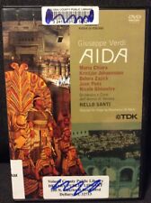 DVD de Ópera Giuseppe Verdi Aida Nello Santi De Bosio Chiara Bom comprar usado  Enviando para Brazil
