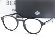 NEW BERLUTI BL 50001I 001 BLACK SILVER AUTHENTIC EYEGLASSES W/CASE 50-22 for sale  Shipping to South Africa