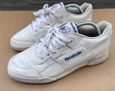 Rare Men’s White Reebok Classics UK 7 059503 Clean OG  Trainers Collection for sale  Shipping to South Africa
