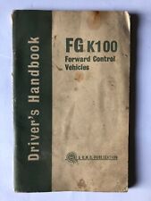 FG K100 Austin Morris BMC Drivers Handbook Owners Manual '61-68, used for sale  LINCOLN