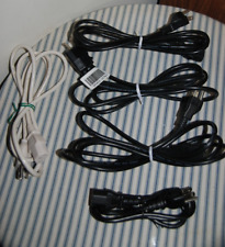 Juego de 5 cables de alimentación para PC - enchufe de 3 clavijas segunda mano  Embacar hacia Argentina