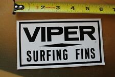 Adesivo vintage para surfe VIPER barbatanas de surf Snake Venom Classic V17b comprar usado  Enviando para Brazil