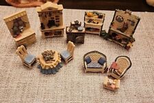 Muebles en miniatura victorianos Avon de colección - patio y jardín de cocina 1/24  segunda mano  Embacar hacia Argentina