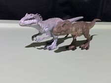 Usado, Figuras personalizadas de 6" pulgadas de Jurassic World Tyrannosaurus Rex & Indominus Rex segunda mano  Embacar hacia Argentina