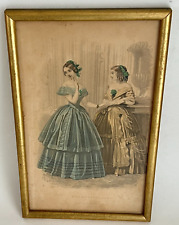 Framed victorian litho for sale  Hendersonville