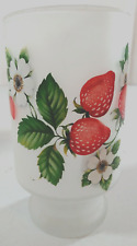 Strawberry vase red for sale  Waterloo