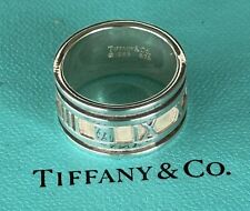 Anillo ancho Tiffany & Co Atlas plata esterlina 925 talla 9 1/2 EE. UU. 1995 segunda mano  Embacar hacia Argentina