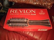 Revlon One Step Volumizer Plus Hair Dryer Black/Red Open Box for sale  Shipping to South Africa