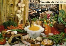Carte postale (CPM) - Recette de cuisine  l’aïoli comprar usado  Enviando para Brazil