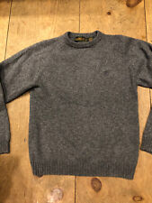 Suéter pulôver masculino Timberland cinza gola redonda mistura de lã de cordeiro grande G em excelente estado usado comprar usado  Enviando para Brazil