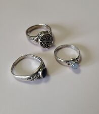 Ringe set silber gebraucht kaufen  Fruerlund,-Engelsby, Tastrup