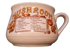 Mushroom soup vintage for sale  OKEHAMPTON