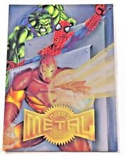 Marvel Metal 1995 - Fleer - ¡juego base de individuales! - ¡Completa tu conjunto! segunda mano  Embacar hacia Mexico