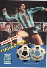 Maradona pallone pubblicità usato  Castelfranco Veneto