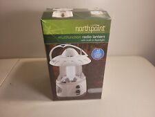 Lanterna de rádio Northpoint 12 LED branca operada por bateria multifuncional embutida comprar usado  Enviando para Brazil