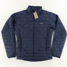 Chaqueta simulada lisa Patagonia Nano Puff azul marino para hombre S segunda mano  Embacar hacia Argentina