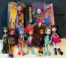 Used, Mattel Monster High Ghoulia Yelps MIP, Operetta Frightseers in box 7 loose dolls for sale  Shipping to South Africa