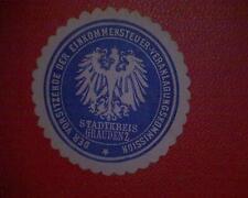 Siegelmarke vorsitz einkomm gebraucht kaufen  Deutschland