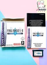 Final Fantasy I & II Dawn of Souls Nintendo GameBoy Game Boy Advance Spiel PAL comprar usado  Enviando para Brazil