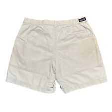 Shorts de lona vintage Patagonia algodão orgânico bege masculino tamanho 34” Y2K comprar usado  Enviando para Brazil