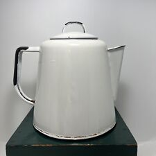 Vintage enamelware white for sale  Hiawatha