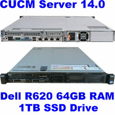 SSD Cisco CCNA CCNP Voice Collaboration Lab CUCM 14 Dell R620 Server 64G RAM 1TB comprar usado  Enviando para Brazil