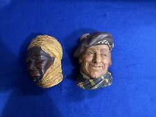 Bossons chalkware heads for sale  WOKING