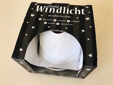 Windlicht porzellan weiß gebraucht kaufen  Bergisch Gladbach