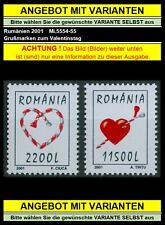 Rumänien 2001 valentinstag gebraucht kaufen  Schwabach