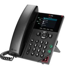 Teléfono IP de escritorio empresarial de 4 líneas Polycom VVX 250 2200-48820-025 soporte faltante segunda mano  Embacar hacia Argentina