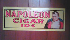 vintage napoleon cigar sign for sale  Milwaukee