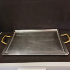 Large stainless tray d'occasion  Expédié en Belgium