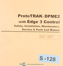 Southwestern ProtoTrak Edge 3, 114 page, Control Maintenance & Parts Manual 2004 for sale  Shipping to South Africa