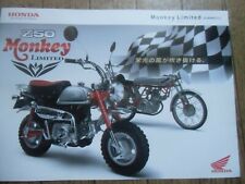 2012  honda Monkey Limited     (AB27)  Brochure  JAPAN  cr110 for sale  Shipping to Canada