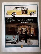 Publicité 1956 simca d'occasion  Bordeaux-