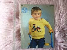 Bicycle motif sweater for sale  DUNSTABLE