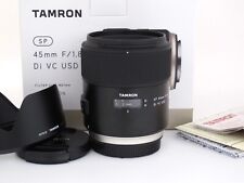 Usado, Tamron SP 45mm 1.8 Di VC USD Objetivo Canon formato completo Garantía 1 año segunda mano  Embacar hacia Spain