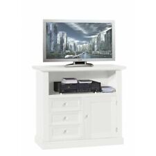 CLASSIC ART POOR LIVING ROOM TV MOBILE TV PORT 1 MATTE WHITE, used for sale  Shipping to South Africa