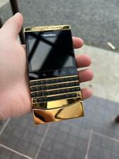 BlackBerry Porsche Design P9981 24k GOLD EDITION,luxury,VIP,eng/arabic keypad! for sale  Shipping to Canada