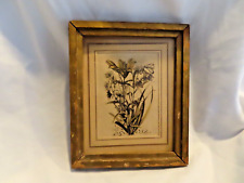 print wood floral frame for sale  Boise