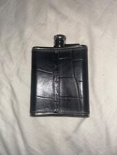 Black leather sterling for sale  HENLEY-ON-THAMES