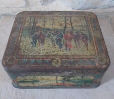 Antique metal box d'occasion  Expédié en Belgium